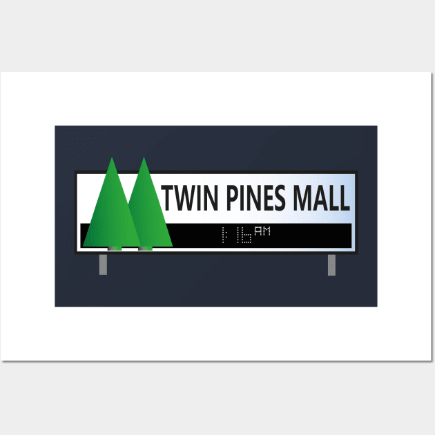 Twin Pine Mall Wall Art by SOwenDesign